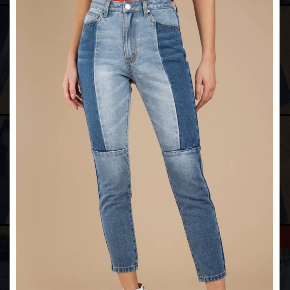 TOBI Multi patch Jeans (26)
